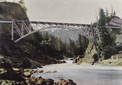 Bridge over the Salmon River, British Columbia by European Photographer